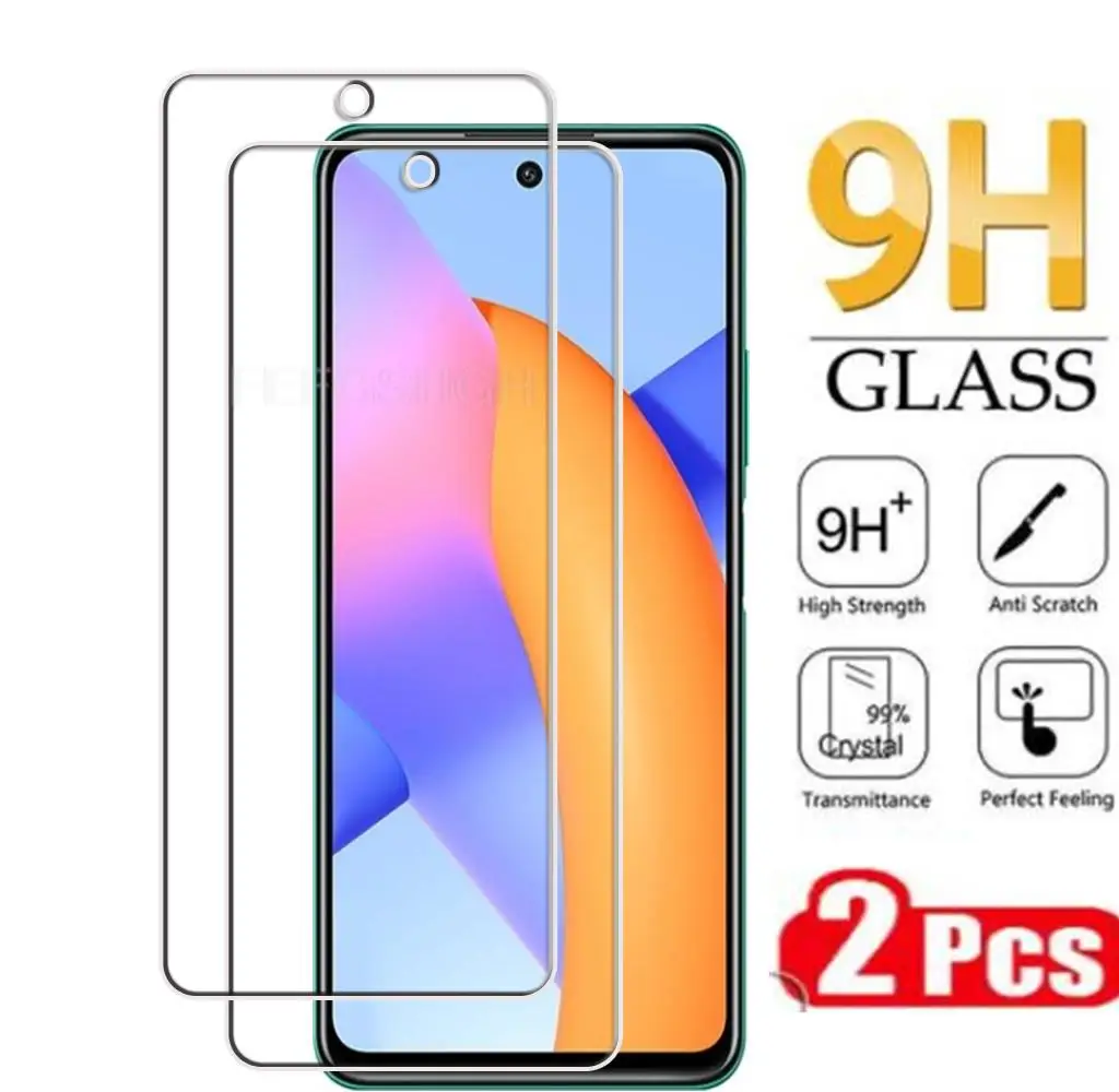 Original Protection Tempered Glass For Huawei P Smart 2021 Honor 10X Lite Y7A 6.67