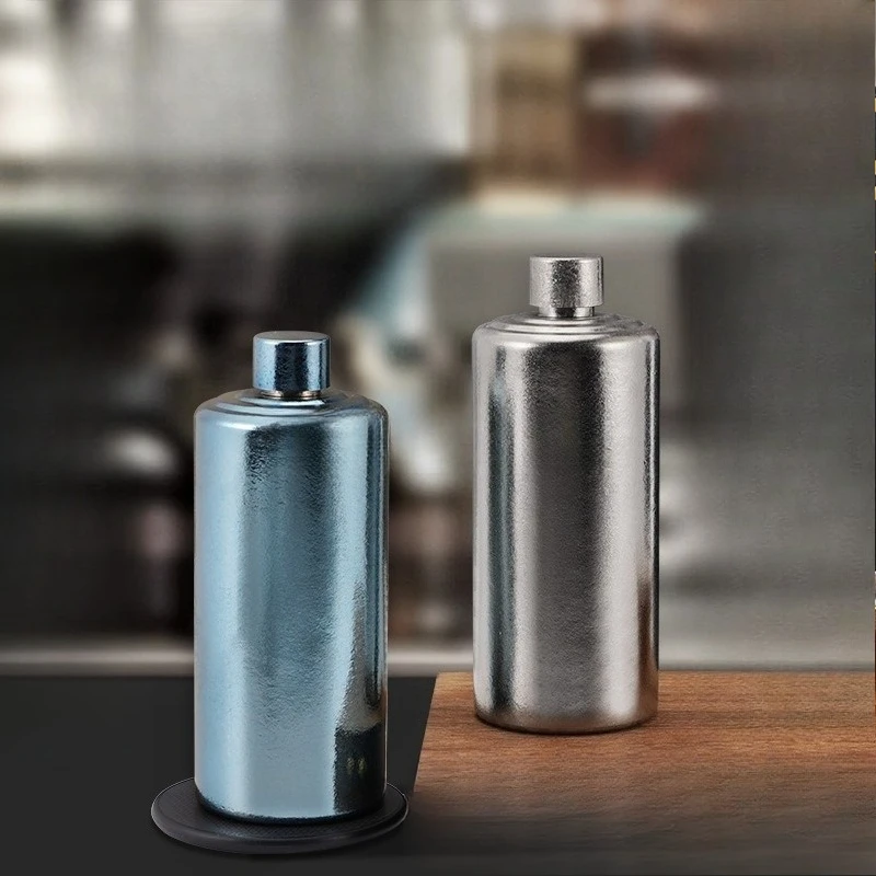 

Pure titanium wine jug, portable wine storage, all titanium empty bottle, simple style