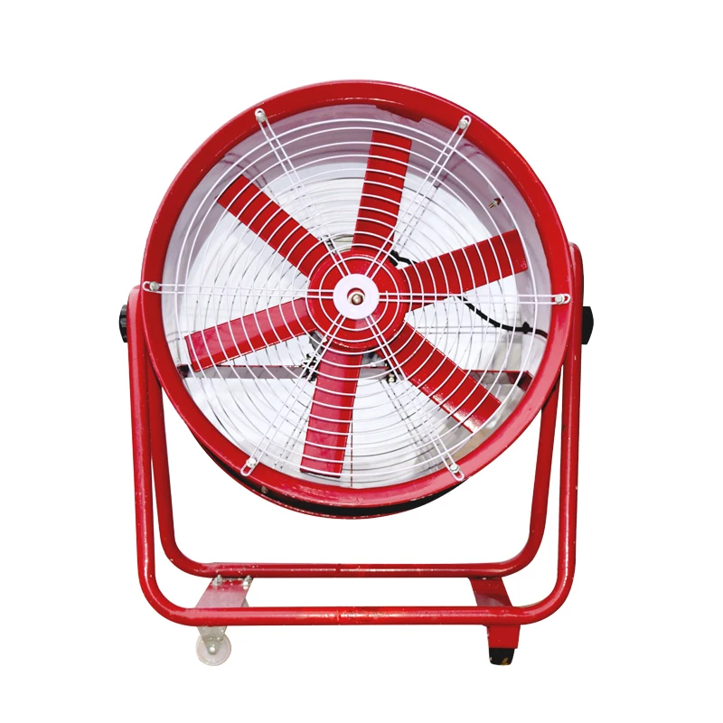 Portable mobile axial flow fan 220V exhaust fan exhaust blower, suitable for multiple locations in limited space