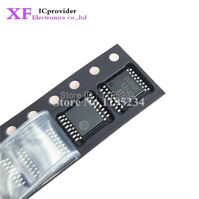 20PCS/lot SN74CBT3253CPWR IC DUAL1:4 FET MUX/DEMUX 16TSSOP 3253 CU253C SN74CBT3253 SN74CBT3253C