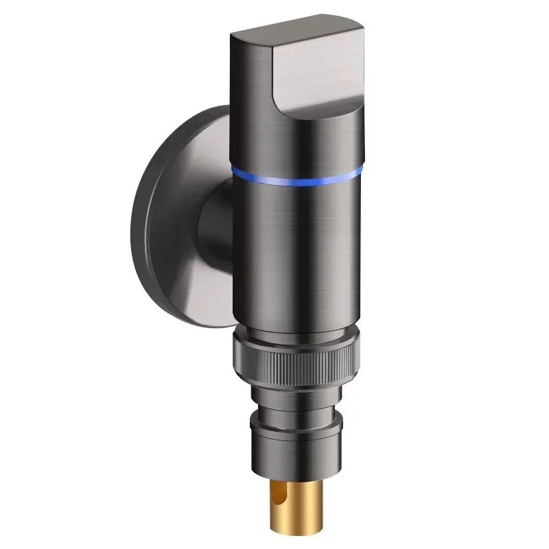 

Automatic Water Stop Valve for Washing Machine Faucet Special Snap-on Connector Automatic 4/6 Points All-copper Water Nozzle
