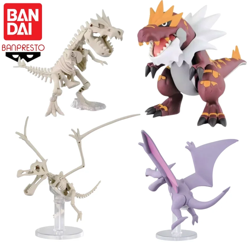 バンダイオリジナル在庫ありバンプレストポケモンアニメキャラクタータイラントルムエアロダクティルモデルアクションフィギュアガレージ新品箱入りギフト