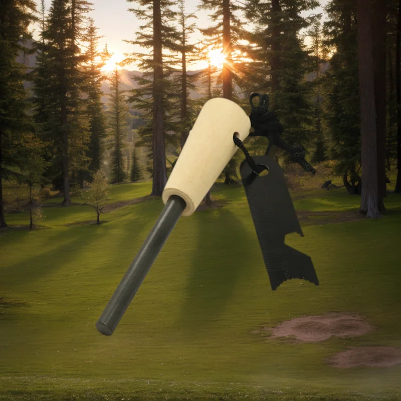 

Bear Grylls Survival Starter Magnesium Flint Rod Portable Firesteel Emergency Set for Camping Hiking - Firelighter and Smoking