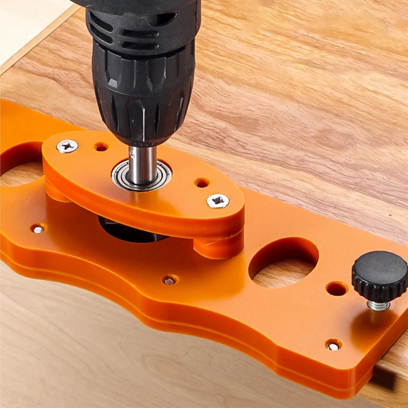 ABDJ-Door المفصلي الحفر تهزهز خزانة المفصلي دليل الحفر الباب المفصلي قالب التوجيه سهلة الاستخدام ثقب فتح أداة مساعدة