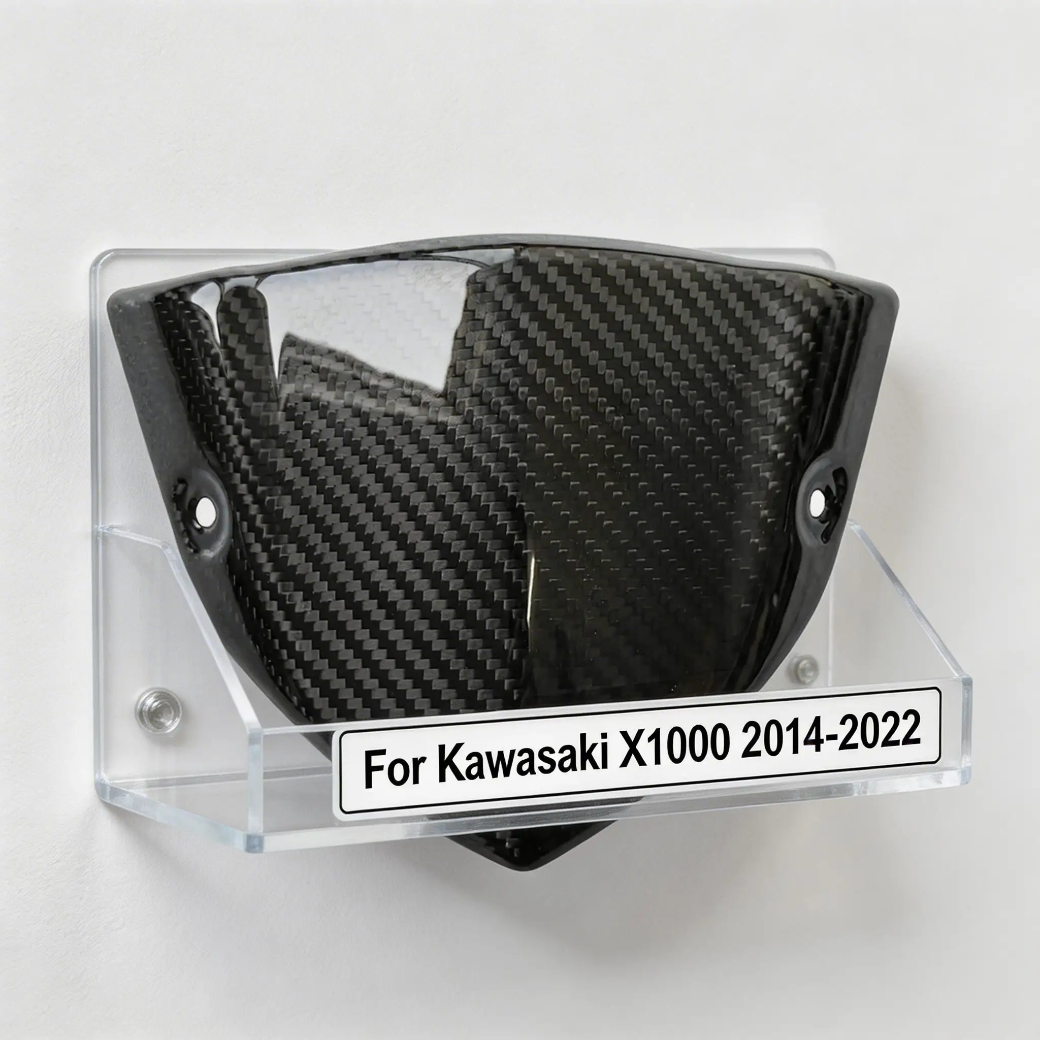 

Накладка на ветровое стекло мотоцикла из карбона для Kawasaki Z1000 2014-2022: индивидуальная установка, улучшение эстетики
