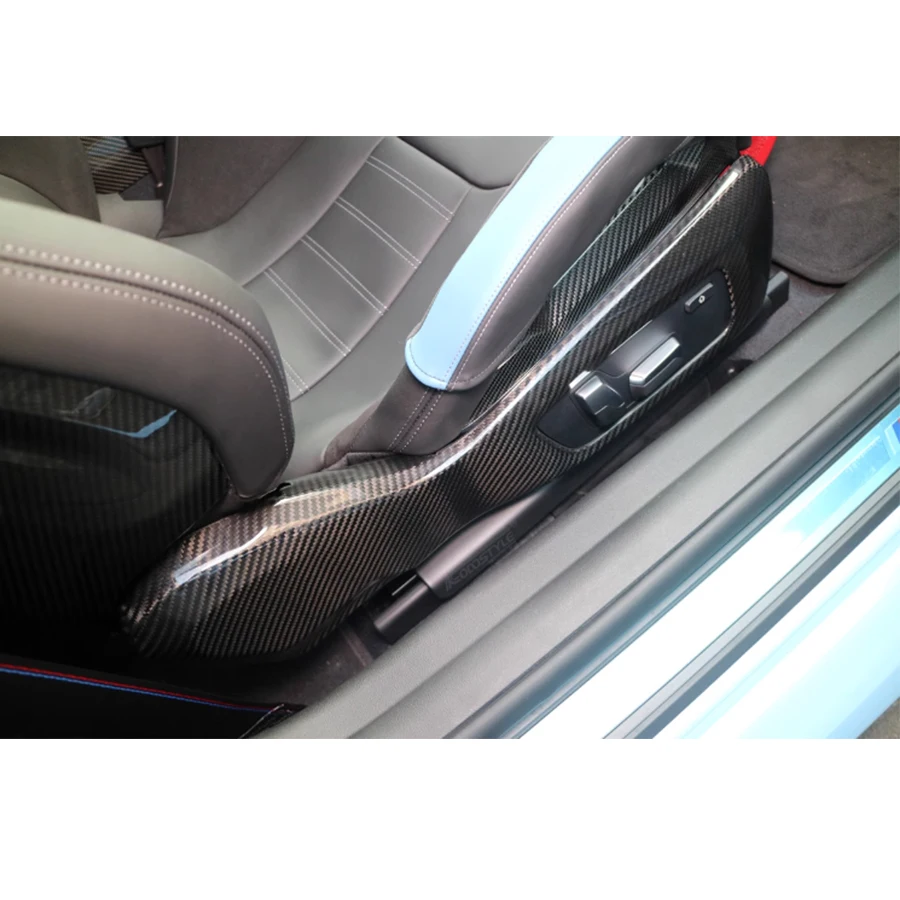 For BMW M2 G87 M3 G80 M4 G82 carbon fiber seat side panel sports bucket seat side trim panel interior decoration Car Accessories