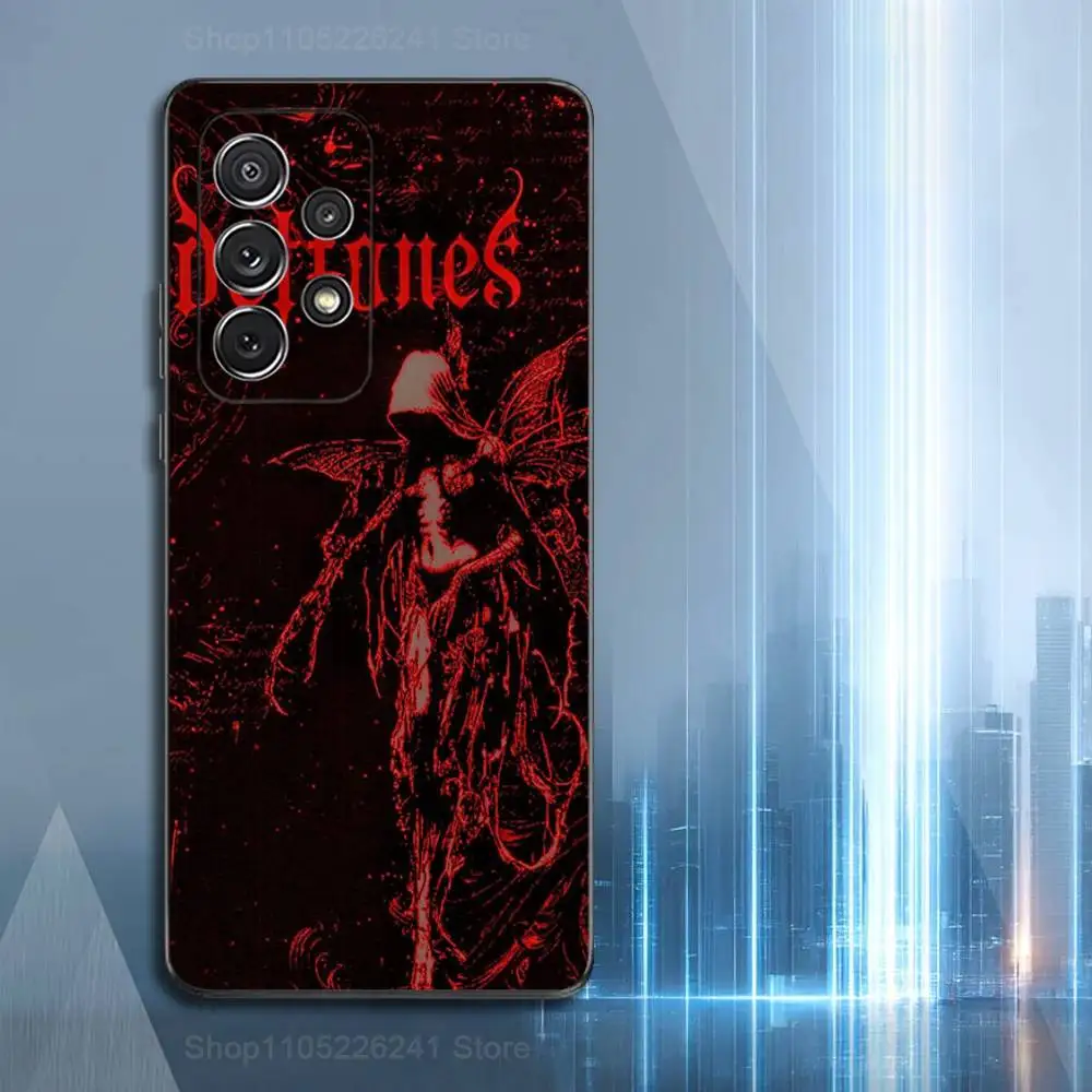 Bande d-deftonES étui Cool pour Samsung S23, S25, S20, S10, S9, S21, S24, S22, Ultra, FE, Plus, Lite, Silicone souple noir
