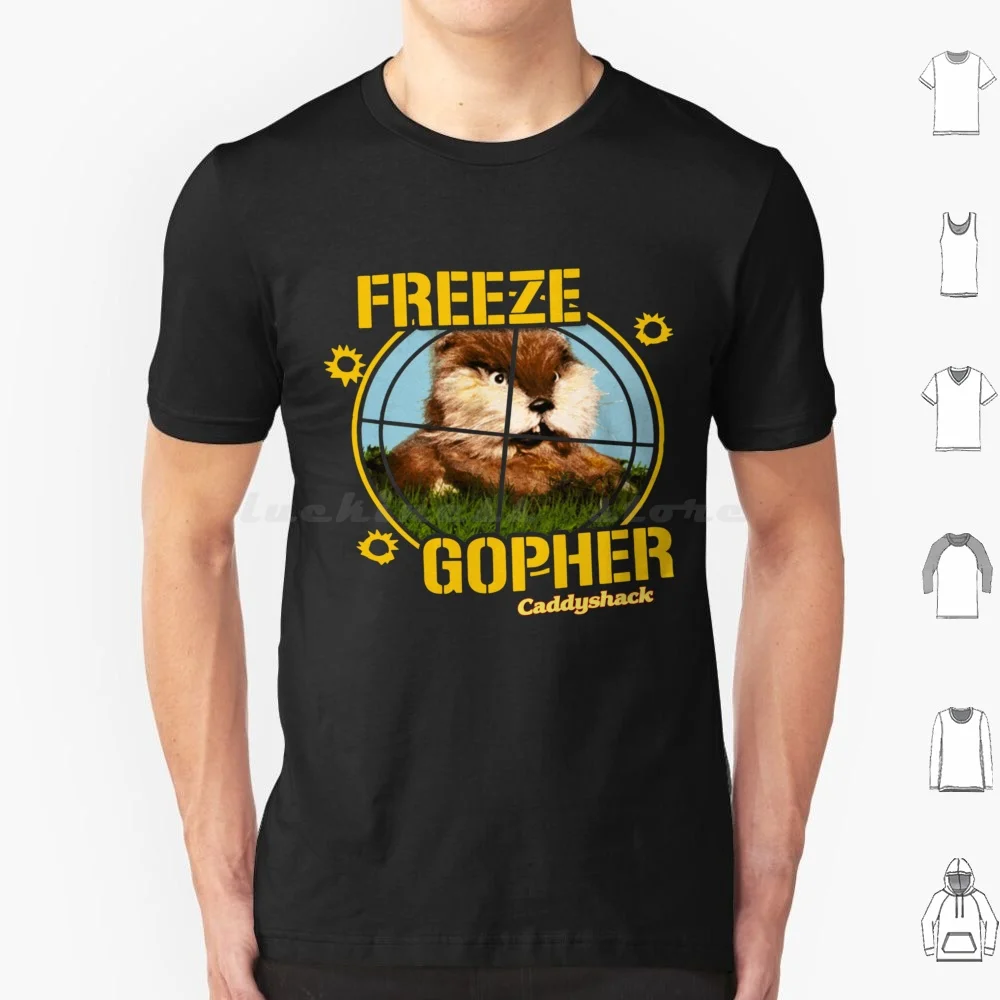 

Caddyshack Film Freeze Gopher Tri-Blend T Shirt Cotton Men Women DIY Print Caddyshack Funny Bill Murray Golf Movie Chevy Chase