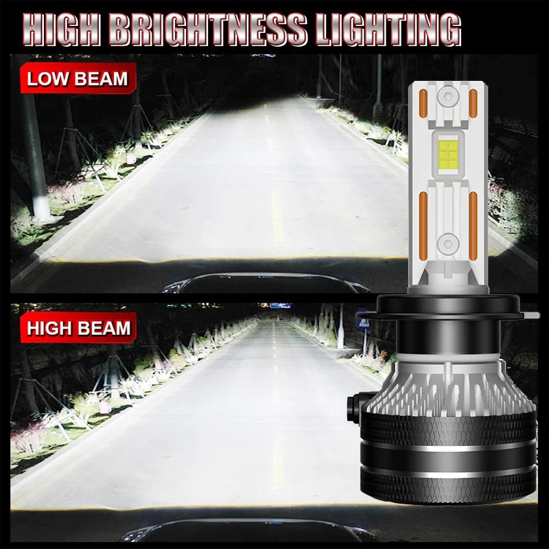 

3-year Warranty 6500K HB3 HB4 9005 9006 H1 H7 H4 H11 Bulb Canbus Led Lamp CSP 6570 Power Car Headlight Light Fog Light 260W