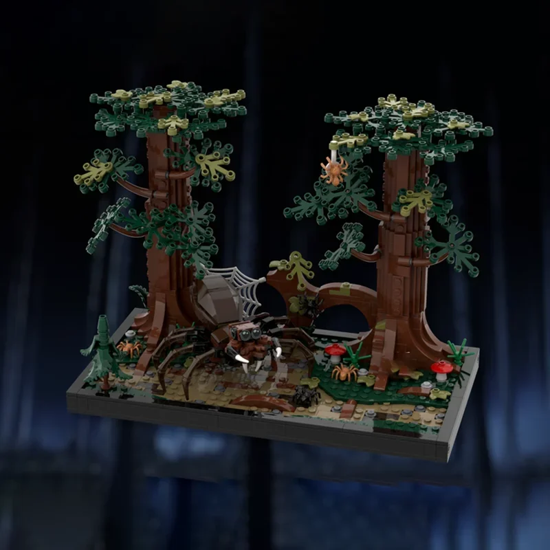 Populaire filmmodel Moc-bouwstenen The Burrow-serie Technologie Modulaire blokken Cadeau Kerstspeelgoed DIY-bouwsets