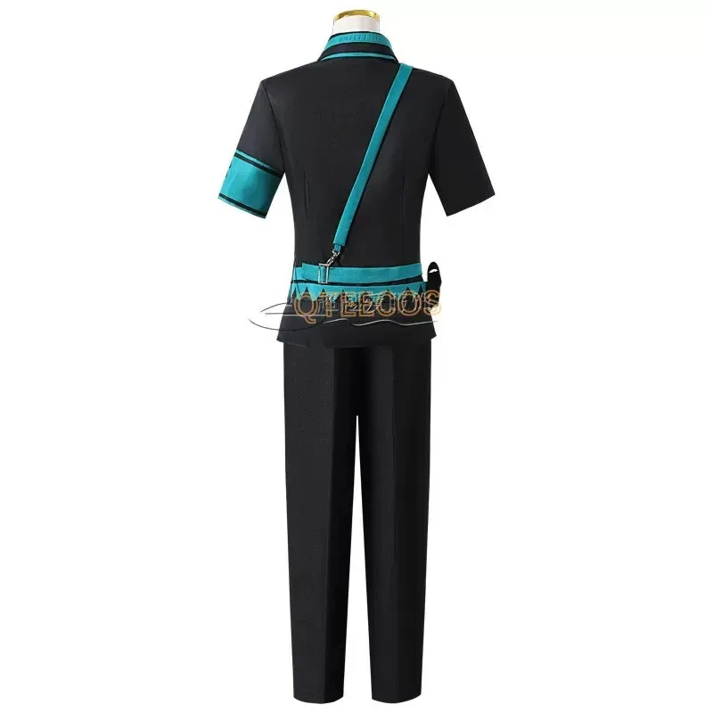 

Didi 211Miku Koi Wa Sensou Косплей Костюм Черная версия Спецодежда Love is War Project Sekai Хэллоуин Топ Брюки Одежда для мужчин