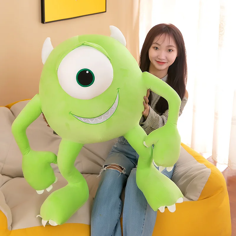 Disney Monsters University Pluche Gevulde Pop Monster Grote Ogen Pop Kinderverjaardagscadeau Zacht Kussen Kawaii Kamerdecoratie