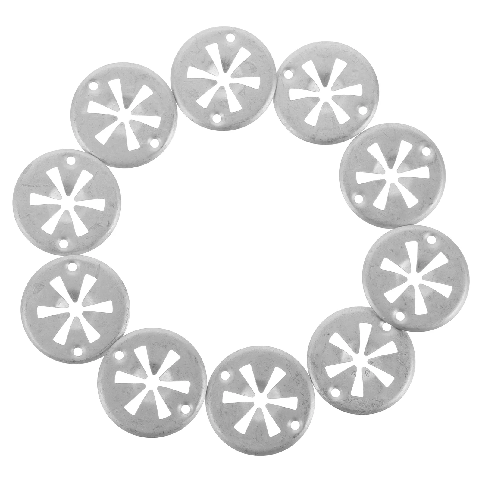 

10pcs Heat Shield Clips Insulation Plate Clamp Fastener Car Metal Lock Exhaust Underbody Shield Fixing Washers