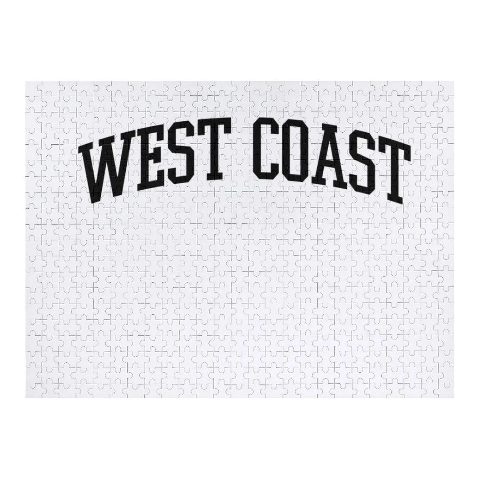

WEST COAST Jigsaw Puzzle Personalized Child Gift Wood Photo Personalized Baby Wooden Personalized Wooden Name Puzzle