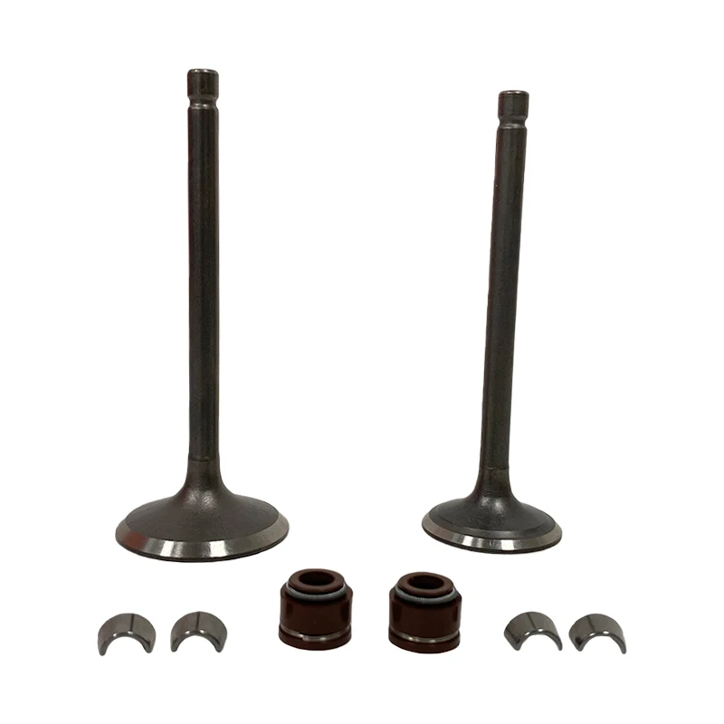 

Motorcycle Engine Parts Exhaust Valves Inlet Intake Stem Oil Seal Kit for HONDA CG350 Zongshen Hanwei 350 HW300 HW350 LF300 Moto