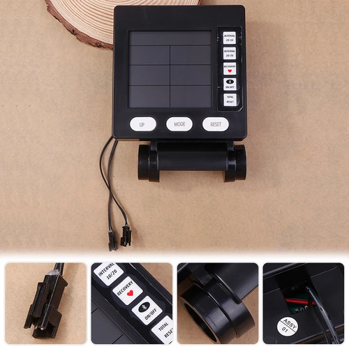 Imagen 2 del producto Máquina de remo, contador, Monitor, velocímetro, dispositivo de conteo para dispositivo de remo, gimnasio, aparato de entrenamiento de fuerza en el hogar, bicicleta estática