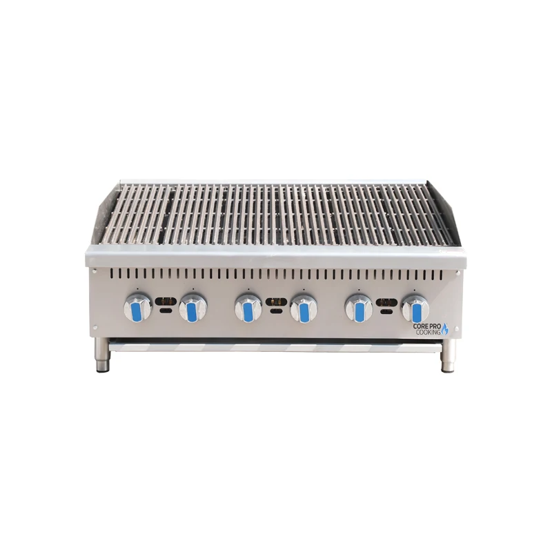 Hotel and Restaurant Best 36-inch Stainless Steel Charcoal Grill Charcoal Grill Commercial Grill