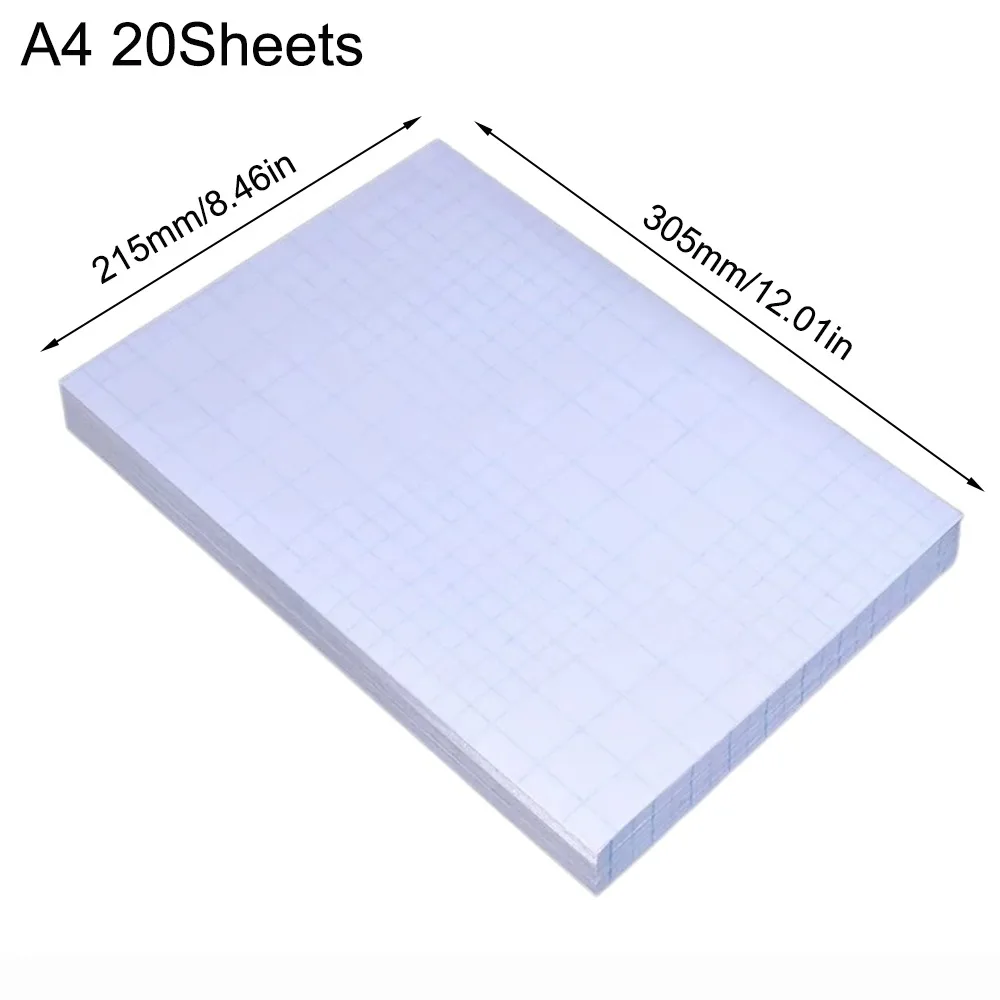 

New A4/A5/A6 Cold Laminating Film Waterproof Non-Printable Vinyl Sticker Clear Self-Adhesive Film Office&Home Use