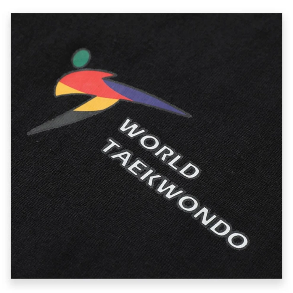 Itf Taekwondo Training Uniform Short-Sleeved Men's and Women's Quick-Drying T-Shirt Sweat-Absorbent Round-Neck Martial Arts Class Uniform with Customizable Printing Karate Team Uniform - view 6