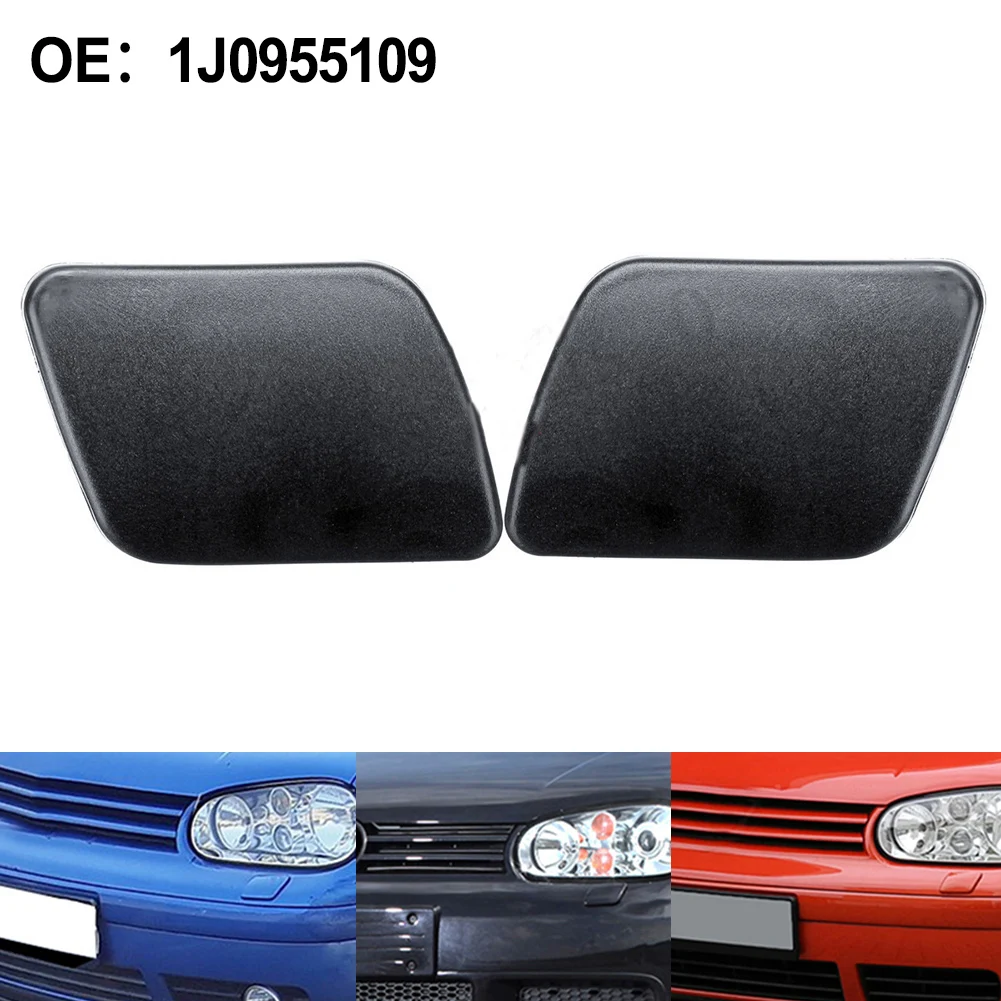 Headlight Cleaning Cover Left Right For Golf 4 IV 97-06 Headlamp Cleaning Washer Jet Cap Left Right Exterior Parts