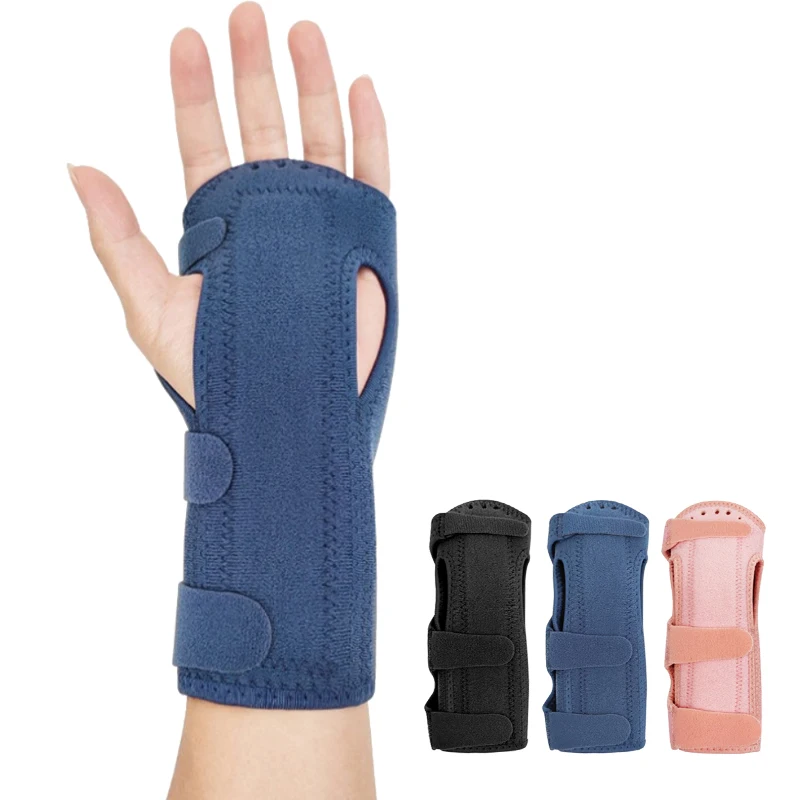 Wrist Support Brace Wrist Guards Fit Right Left Hand Arthritis Sprain Band Carpal Protector Gym Accessories Men Woman Wristbands