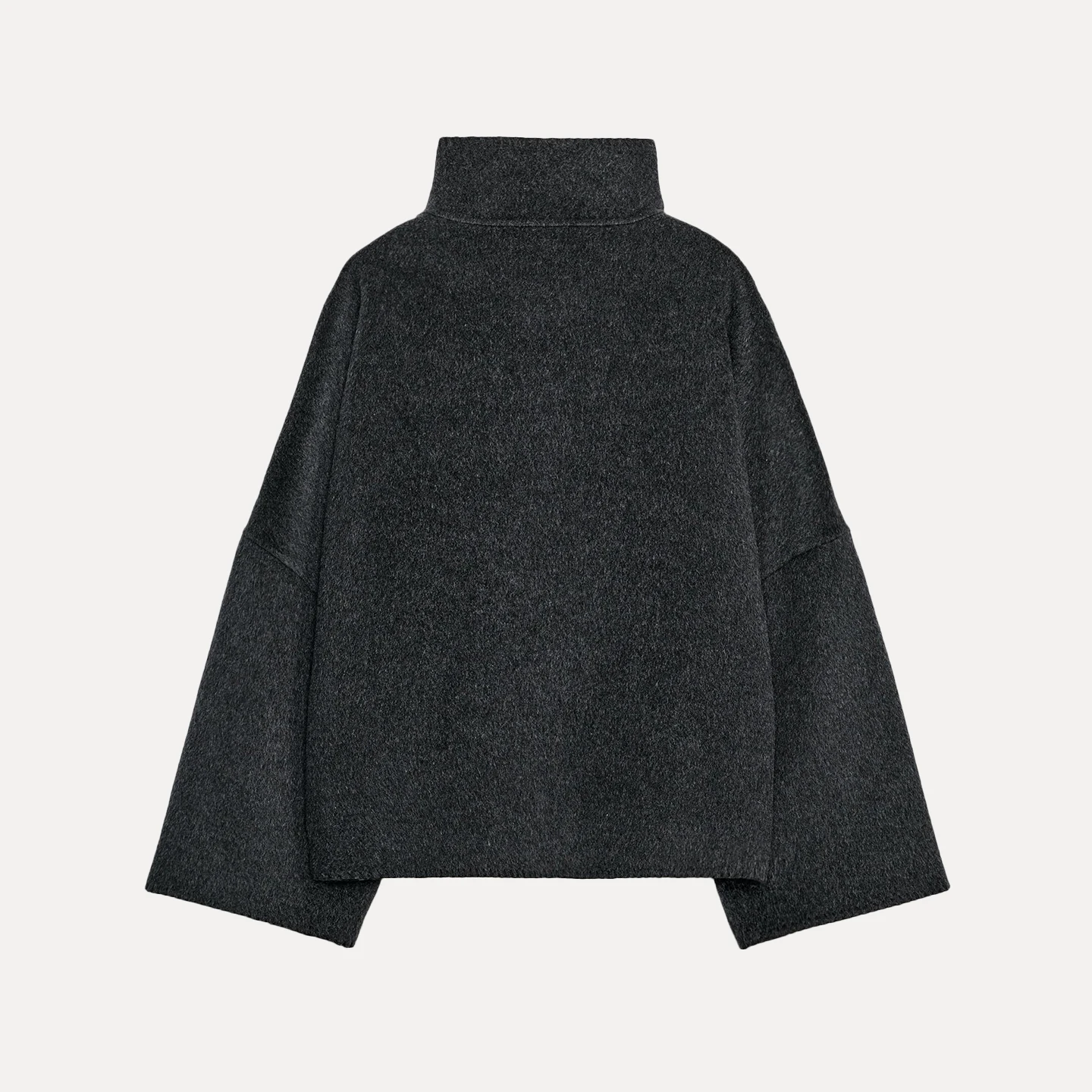 เสื้อคลุมคอสูงแฟชั่นใหม่ Z 2025 สำหรับผู้หญิง สไตล์เรียบง่าย เหมาะสำหรับใส่ไปทำงาน ผลิตในจีน สำหรับขายบนแพลตฟอร์มอีคอมเมิร์ซ