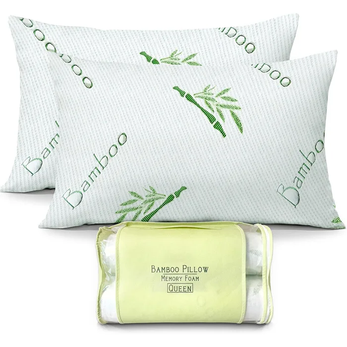 

Подушки из пены с эффектом памяти. Охлаждающая подушка для кровати. Подушка для сна на спине. Прочный. Удобный. Прохладный. Измельченный вискоза. Подержанный из бамбука.