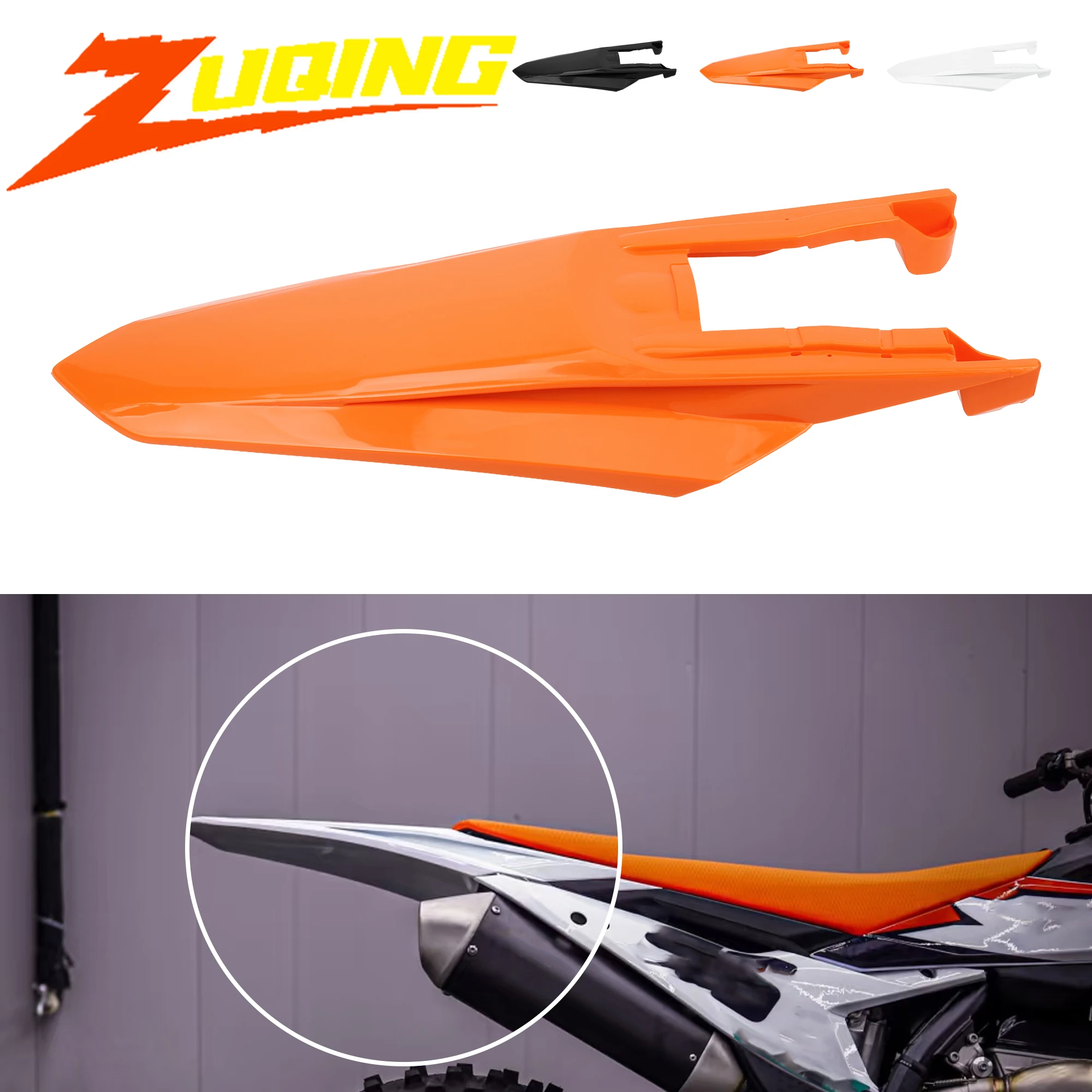 Motorrad Hinterrad Kotflügel Rahmen Schutz Kotflügel Abdeckung Kotflügel Für KTM SX SXF XC XCF 125-450 2023 2024 Motocross Teile
