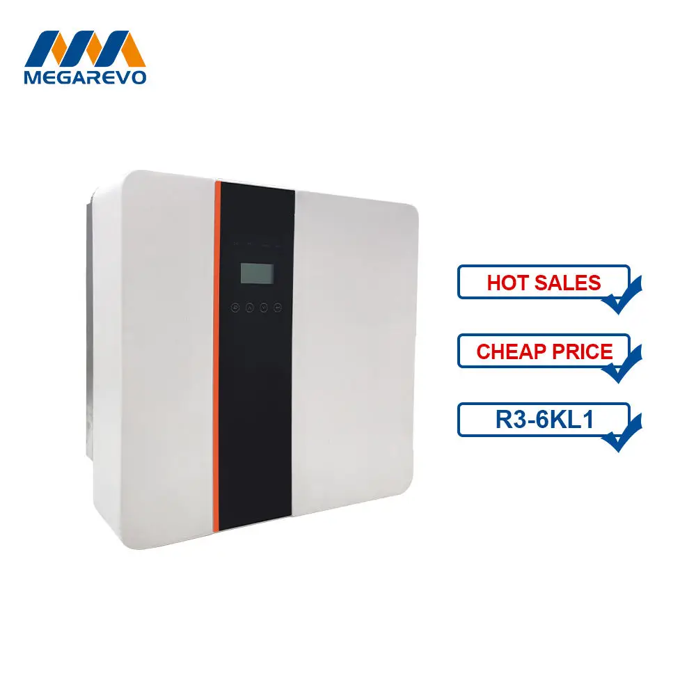 

Megarevo Hybrid Inverter Pure Sine Wave Output 3kw 5kw 6kw Single Phase 48v Solar Inverter R6KL1