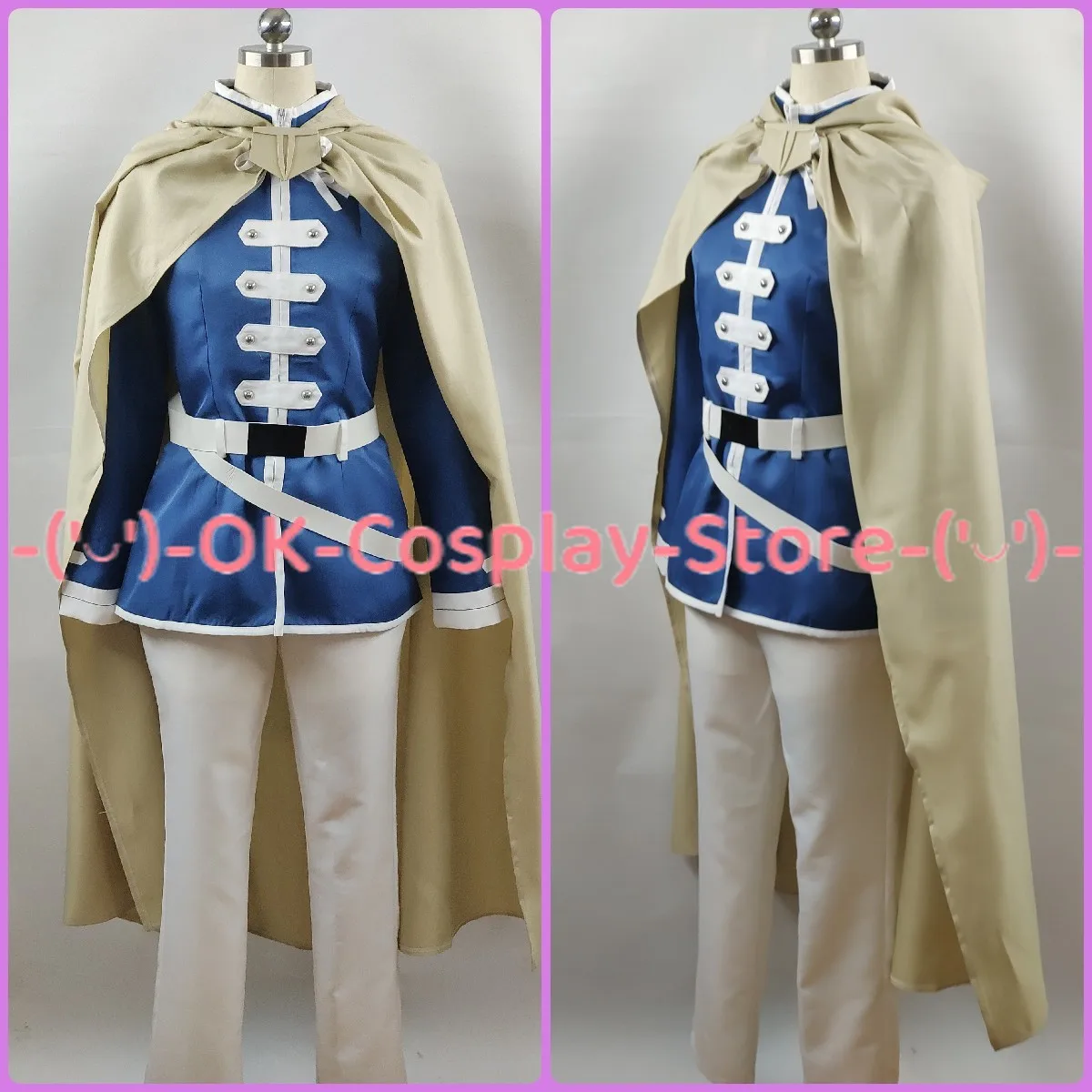 Anime Frieren Op De Begrafenis Himmel Cosplay Kostuums Fancy Party Pak Met Mantel Full Set Halloween Carnaval Uniform Op Maat Gemaakt