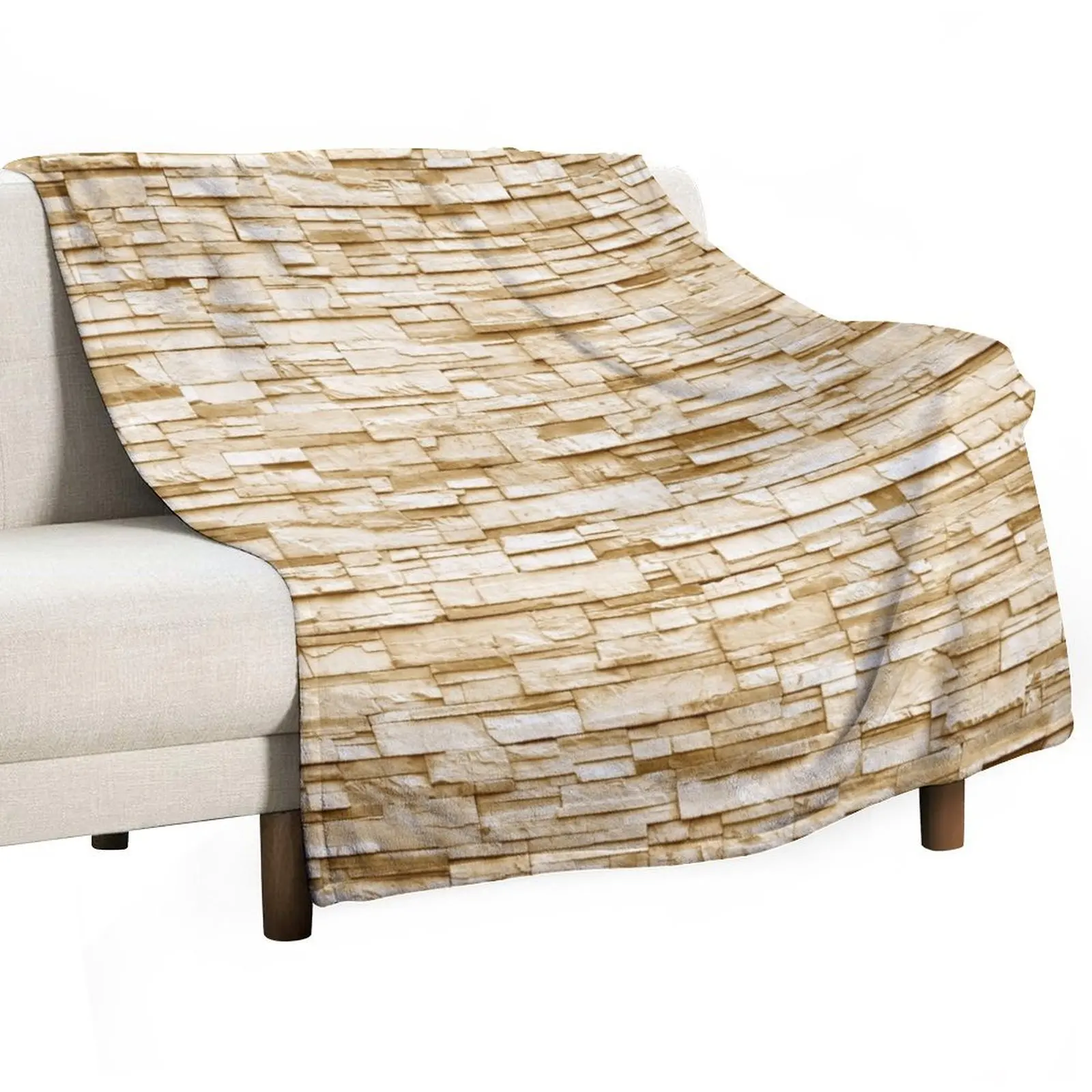 Stone Wall Throw Blanket blankets ands Luxury Blankets