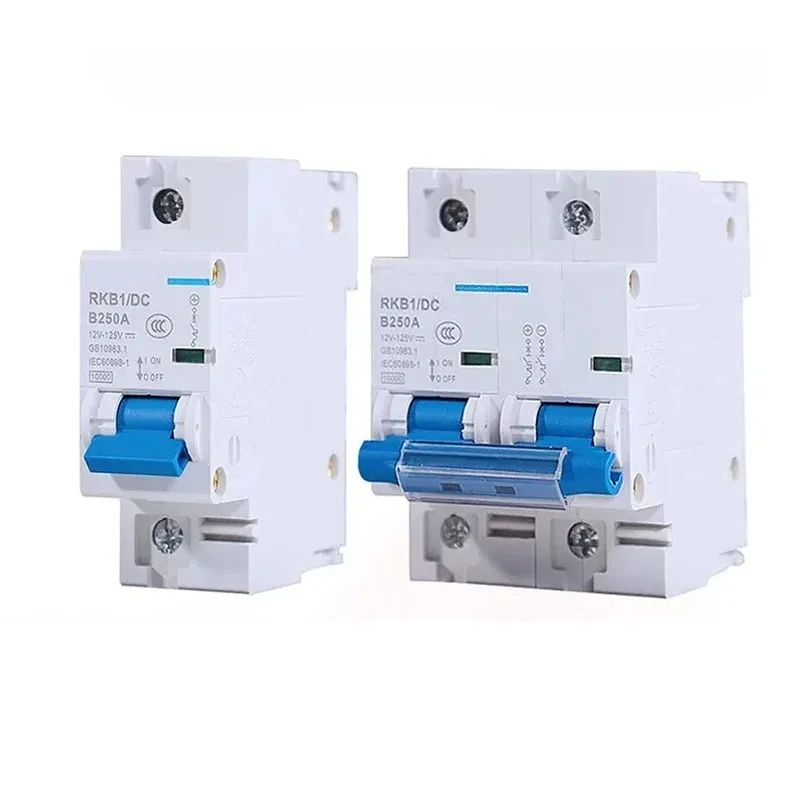 Photovoltaic System DC Circuit Breaker 12~125V 80A 100A 150A 200A 250A Solar RV Yacht Battery Short Circuit Protection Switch