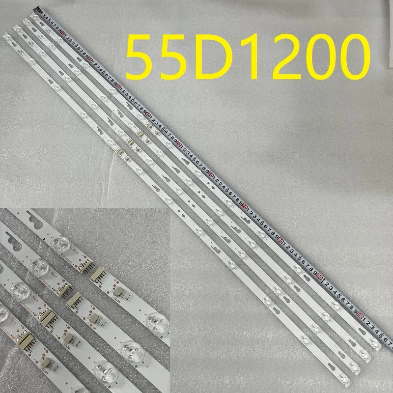 LED Backlight Strip 12LED For L55M5-5ASP 55R82 55E31 L55M5-AD 55D1200 TH-55FS435Q Manta 55LUS79T KM0255UHD-S3 55HR332M12A0 V2