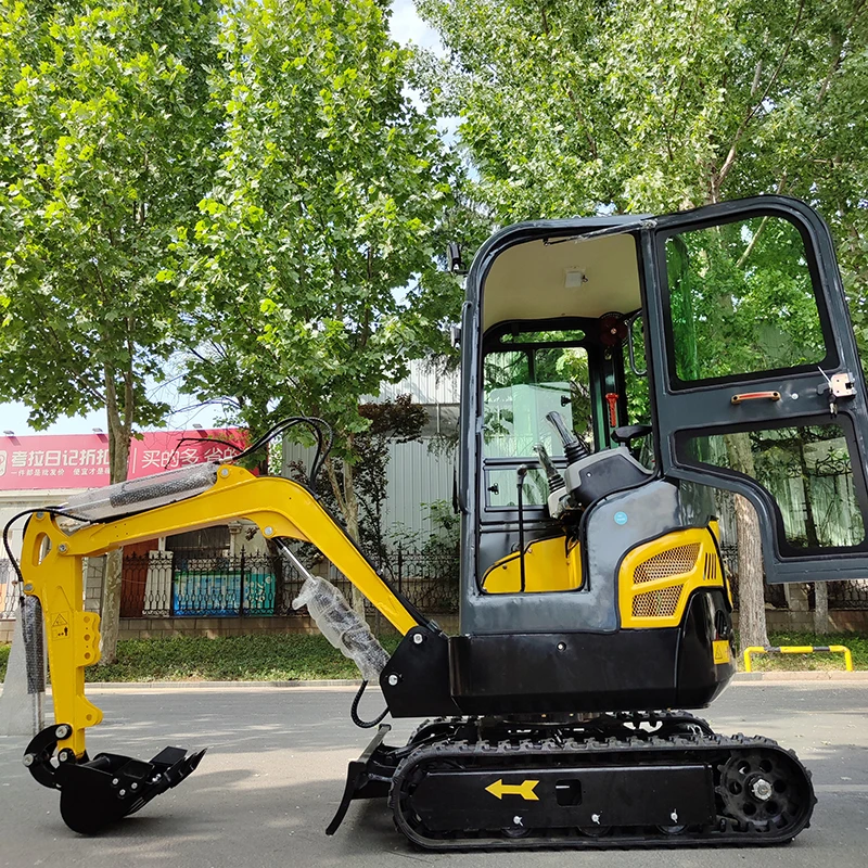 Maßgeschneiderte China-Fabrik günstige Minibaggerpreise Kleiner Bagger Mini 2-Tonnen-Minibagger Hydraulikhammerhammer