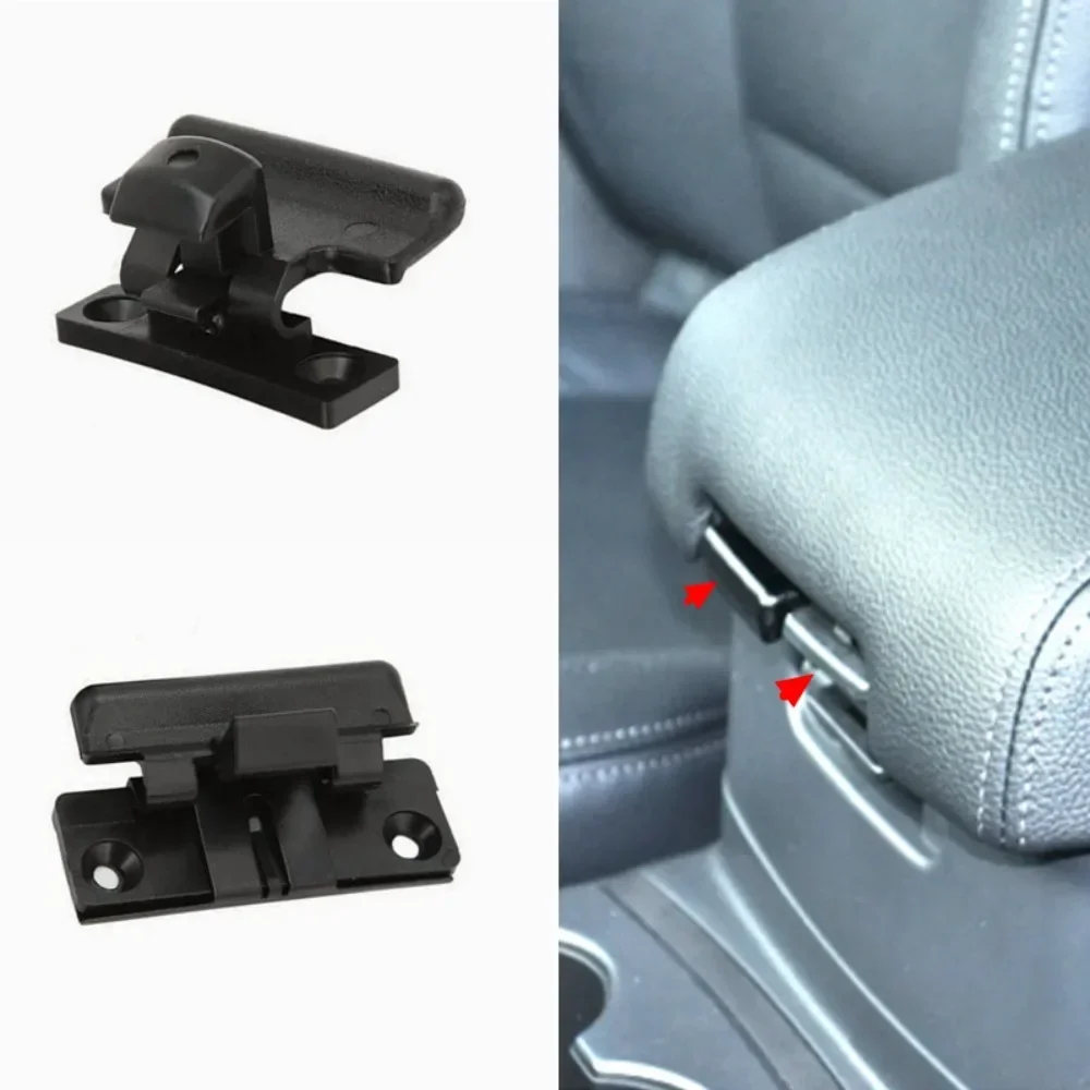 1PC Console Catch Latch Armrest Box Cover Upper Clip MR532555 For Pajero 2000 2001-2018 Plastic Black Car Accessories