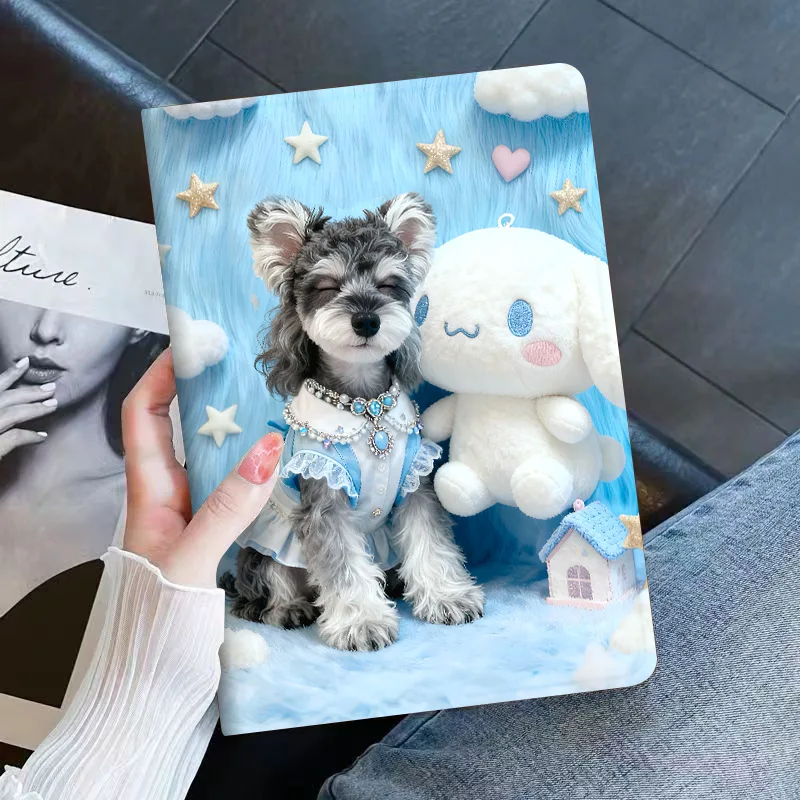 

Чехол для Xiaomi Pad 7, 11,2 дюйма, чехол с рисунком маленькой собаки для Xiaomi Pad 8 Pro MiPad 8 2025, чехлы для планшетов с автоматическим пробуждением, сна