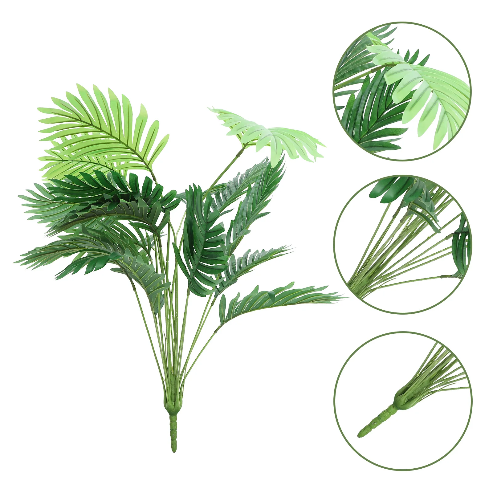 

Artificial Plant Fake Leaves Decor For Home Office Party Realistic Faux Plants Simulation Leaf Adornment Lifelike Layout