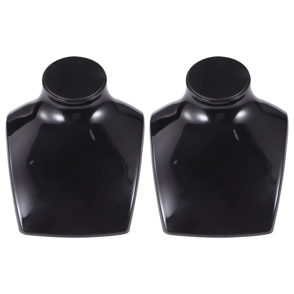 

2Pcs Premium Necklace Display Stand for Jewelry Earrings Pendants Strong Wear Resistance Jewelry Rack Necklace Organizer