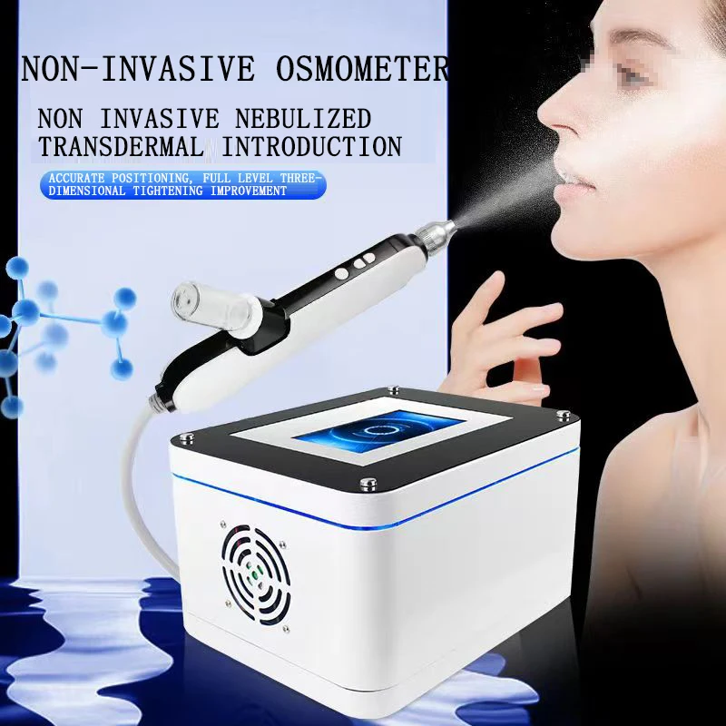 Non Invasive Transdermal Device For Whitening, Hydrating And Moisturizing, High-Pressure Jet Water Light Device