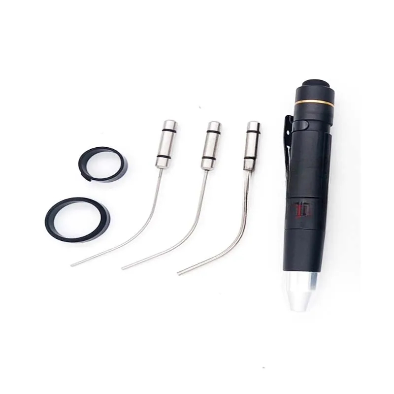 New HUK Flashlights And Fiber Optic Lights Tools 2 IN 1 With 3 levels Dimming Lock Tool