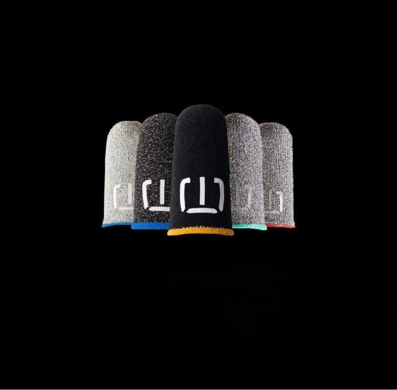 Mobile Game Fingertip Gloves for PUBG Gamer Sweatproof Anti-slip Touch Screen Finger Sleeve Breathable Gaming Finger Cover