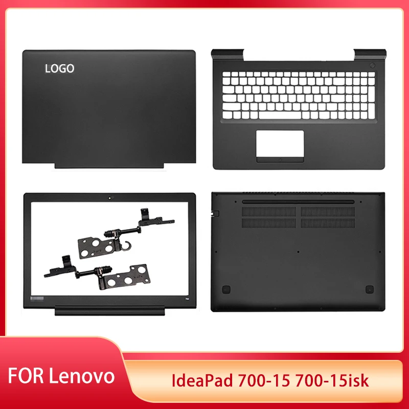 New For Lenovo IdeaPad 700-15 700-15isk Laptop LCD Back Cover Front Bezel Keyboard Palmrest Bottom Case Top Lid