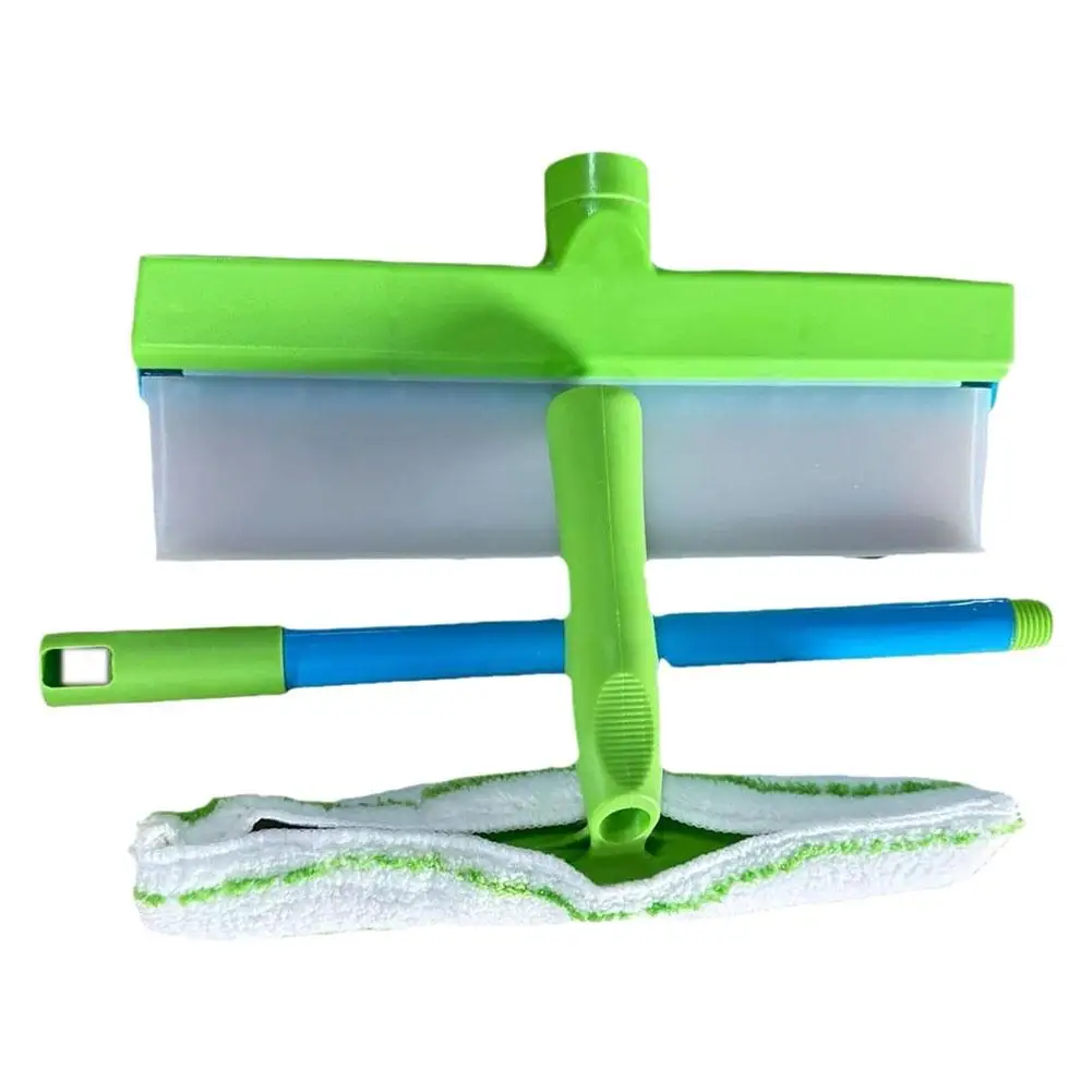 Glass Cleaner Streak Free Wide Curved Design Temperature Resistant Silicone Reusable Window Mirror Shower Tool Fast Cleaning