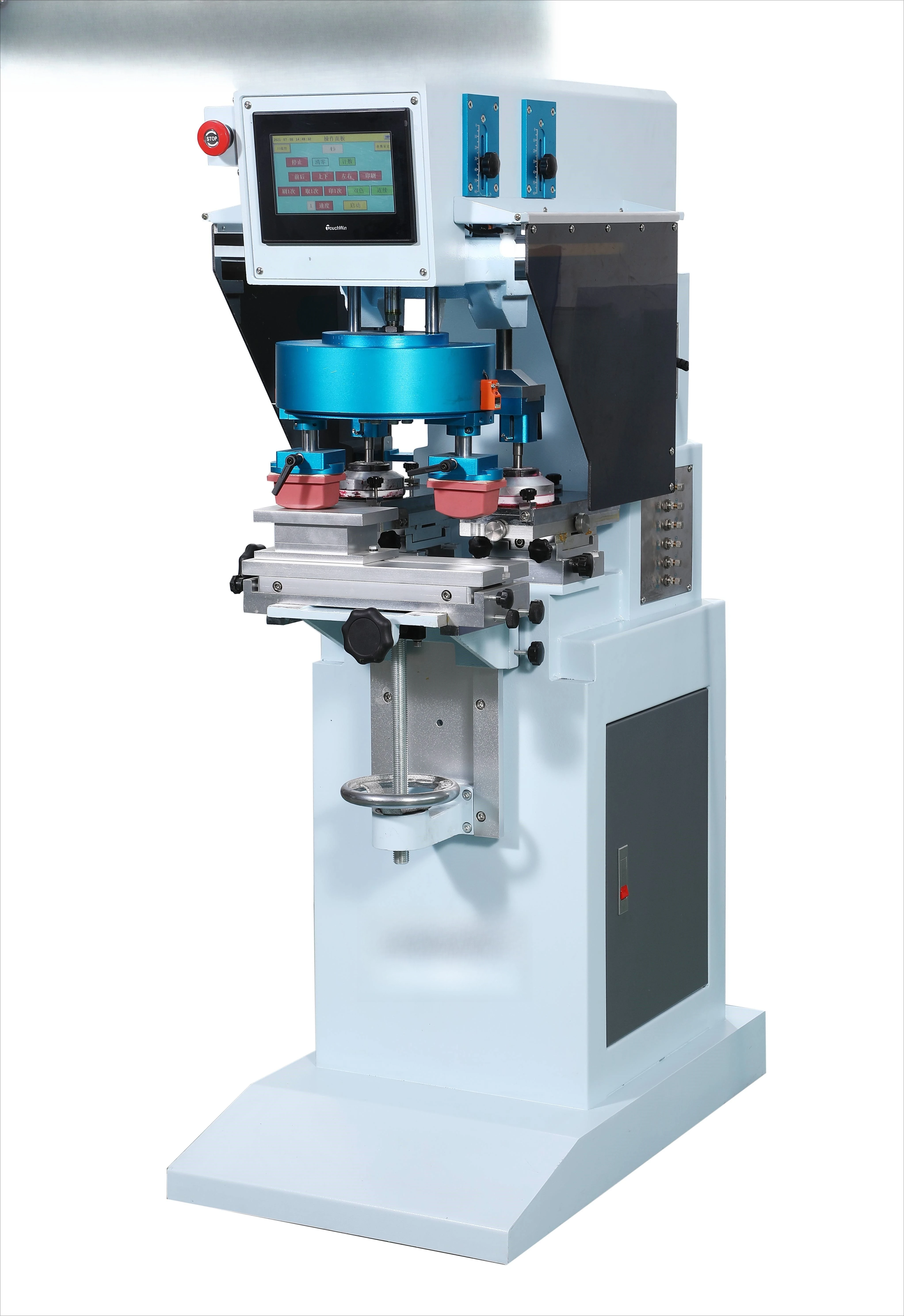 Máquina de impresión de marca registrada