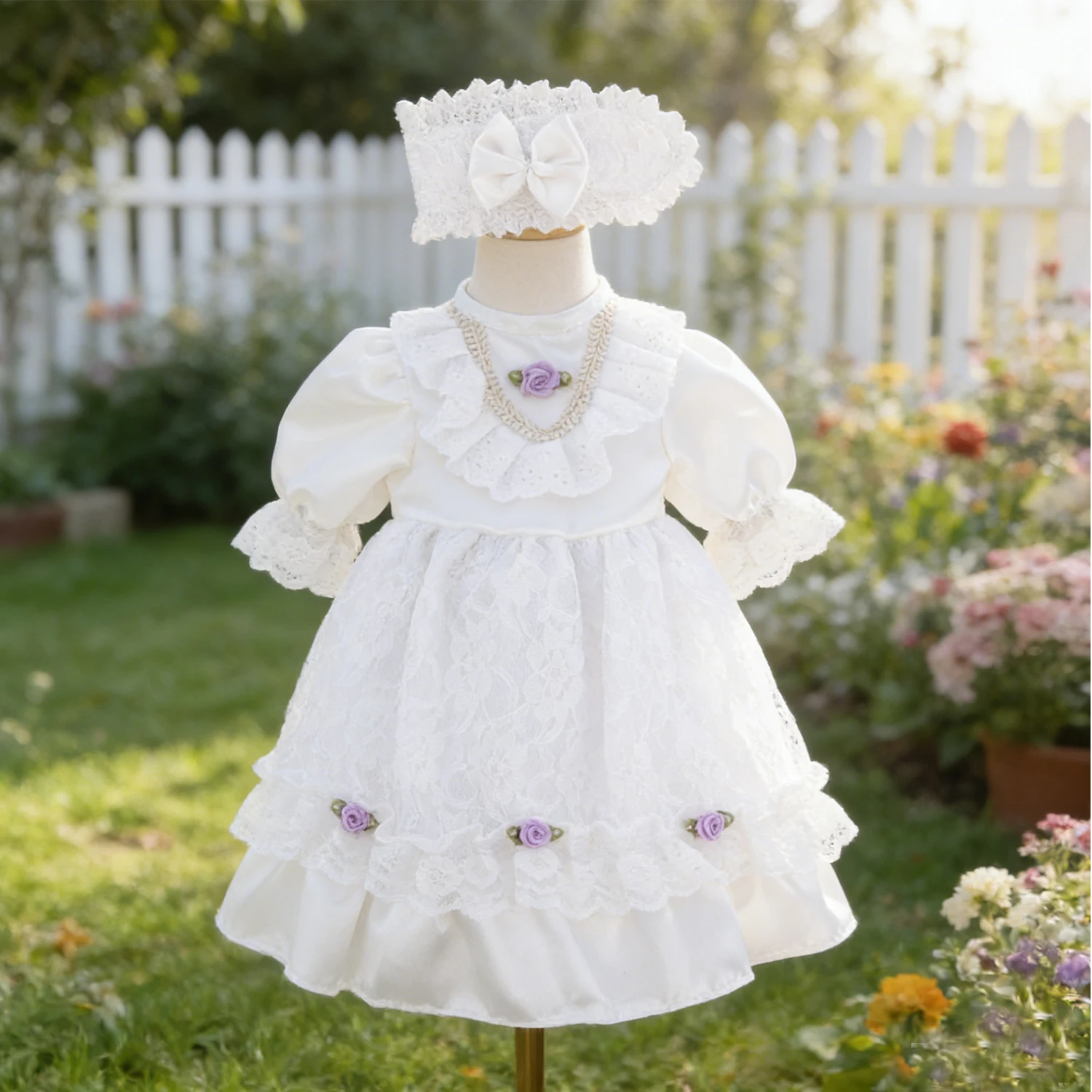 55 سنتيمتر تولد من جديد فتاة دمية فستان الأميرة جديد لطيف تنورة بيضاء الملابس الملابس ل 22 بوصة طفلة دمى ملحقات لعبة