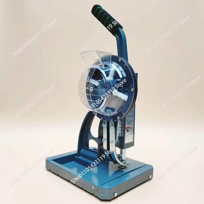 Factory direct sales semi-automatic flexible banner eyelet punch buttonhole machinery