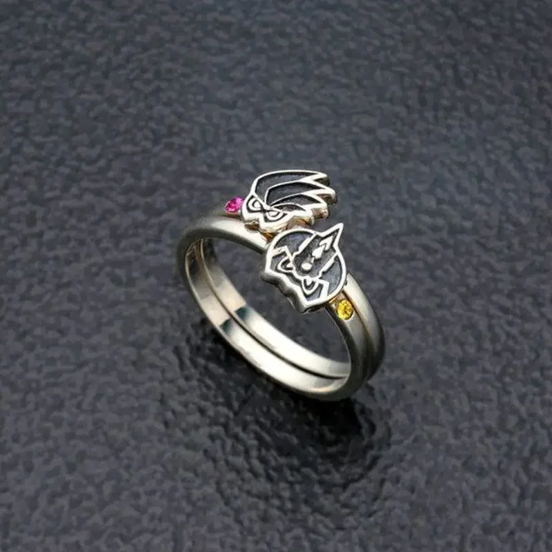 Kamen Rider Ex-Aid Ring Electroplated Silver Combination
