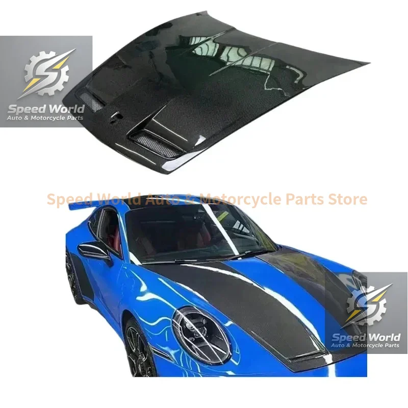 High Quality GT3 Style Carbon Fiber Engine Hood Bonnet For 911 992 2019