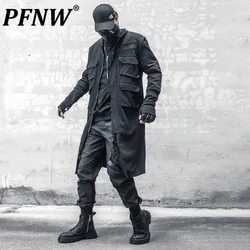 PFNW Men's Darkwear Functional Heavy Industry Cloak Multiple Pockets Tactical Jacket Spring And Autumn New Fit Handsome  12Z5342