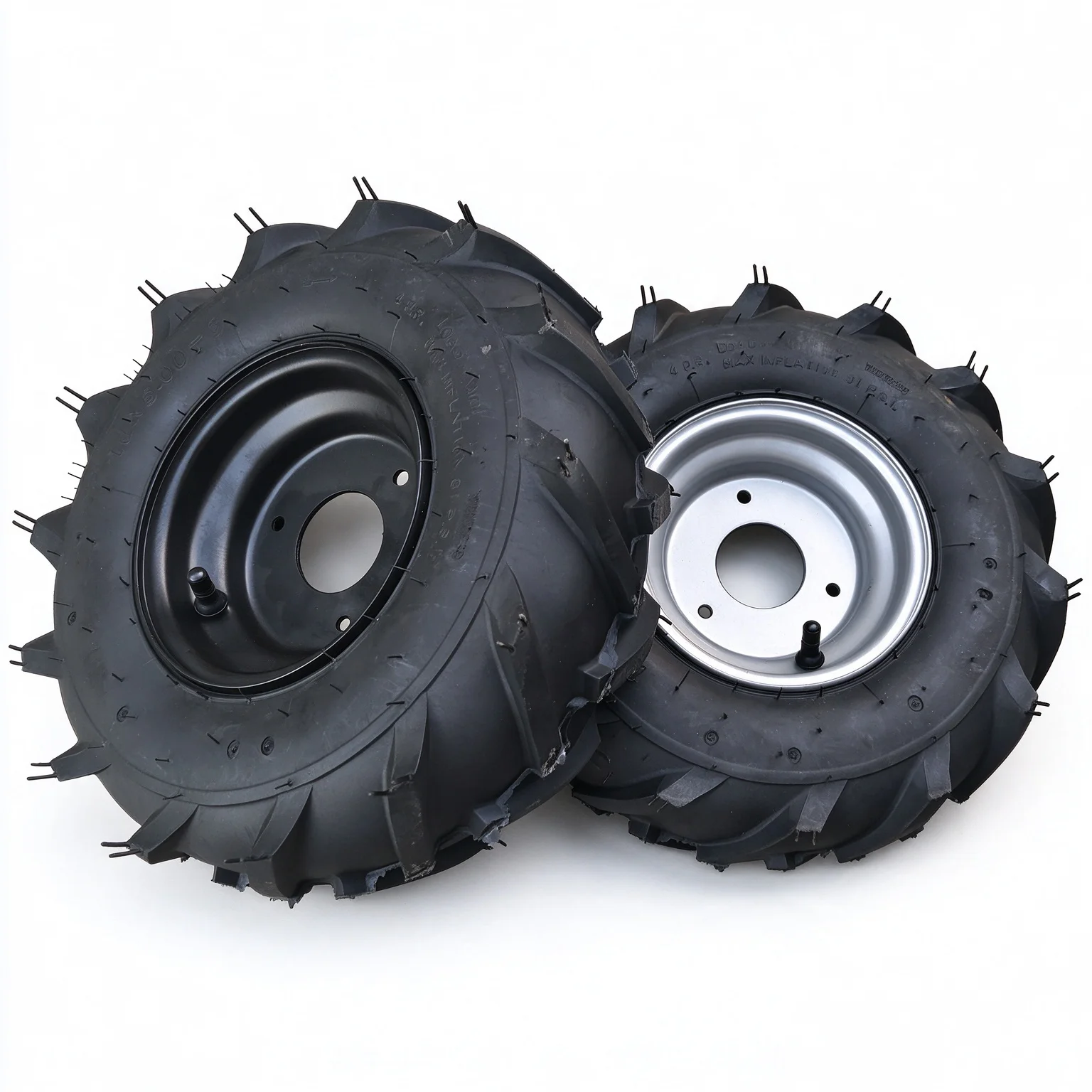New Go Kart Tire Advanced Shoulder Traction Technology Rubber Puncture Proof Lawn Mower Tire Assembly Abrasion Proof for Cart